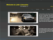 Tablet Screenshot of leferlimo.com
